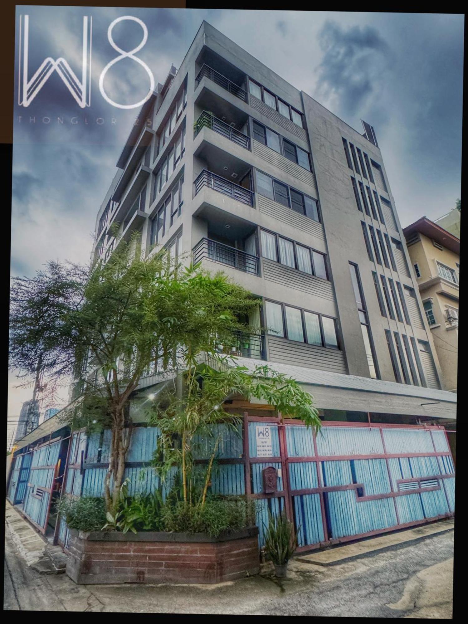 W8 Condo, Luxe 2 Bedroom Private Floor, Best Hip Central Bangkok Area, 5 Mins From Thonglo Bts Station Exterior photo